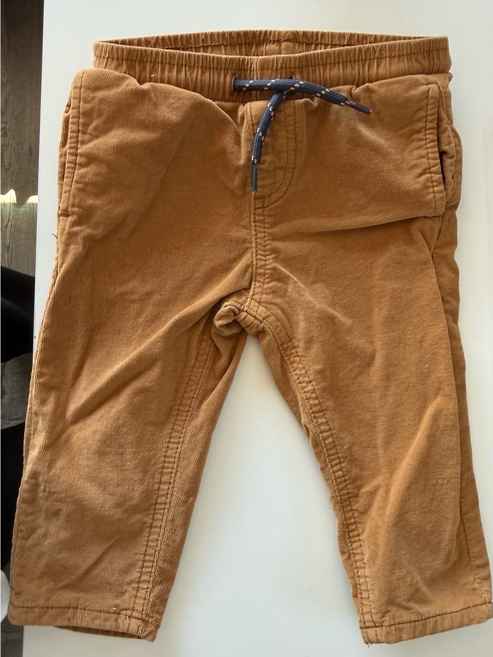 Mayoral Kids Brown Pull-On Corduroy Pants, 9 months